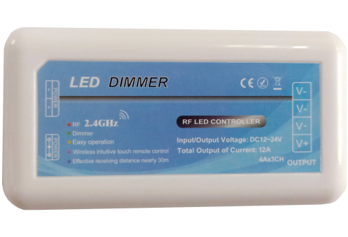 LED Strip 12V  144W Dimmer Zone Controller