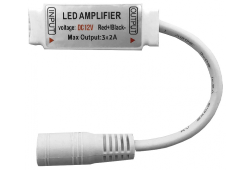 LED Strip 12V 72W RGB Mini Amplifier