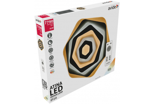 Avide Design Oyster Atina 85W(42.5+42.5) with RF remote