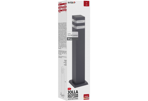 Outdoor Post Lamp Jolla LED Antracit