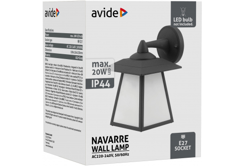 kültéri fali lámpa Navarre